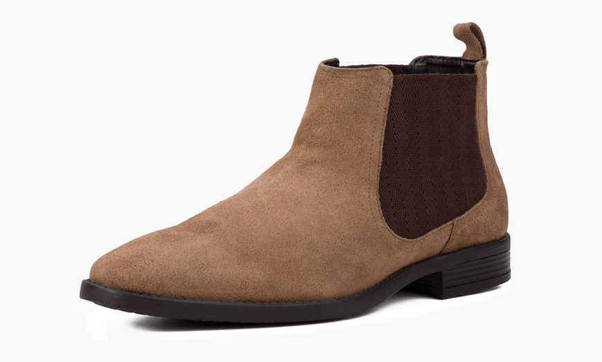 Image 5: Redfoot Men's Suede Chelsea Boots