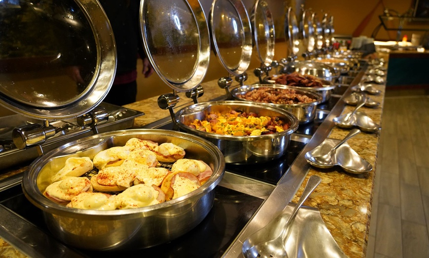 Image 1: All you can eat Breakfast buffet at Xandros at 4*Signature Hotel Tecom