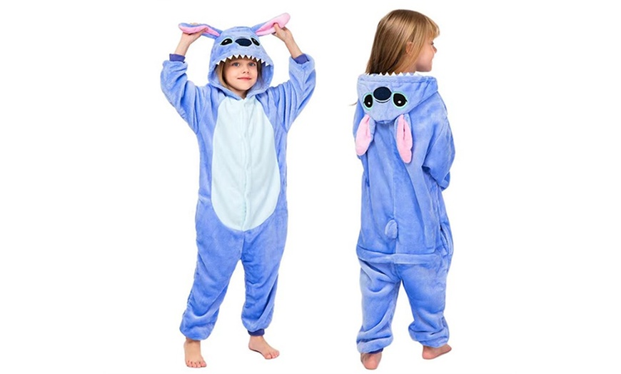 Image 9: Lilo and Stitch Inspired Matching Flannel Onesie