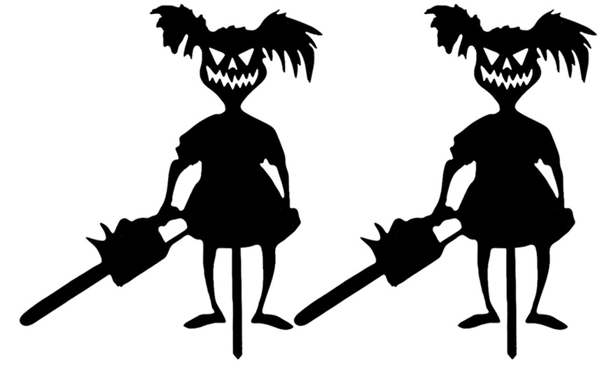 Image 10: Halloween Little Sinister Garden Pile Silhouette