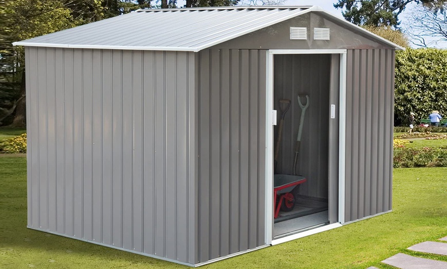 Image 1: Outsunny Garden Storage Shed
