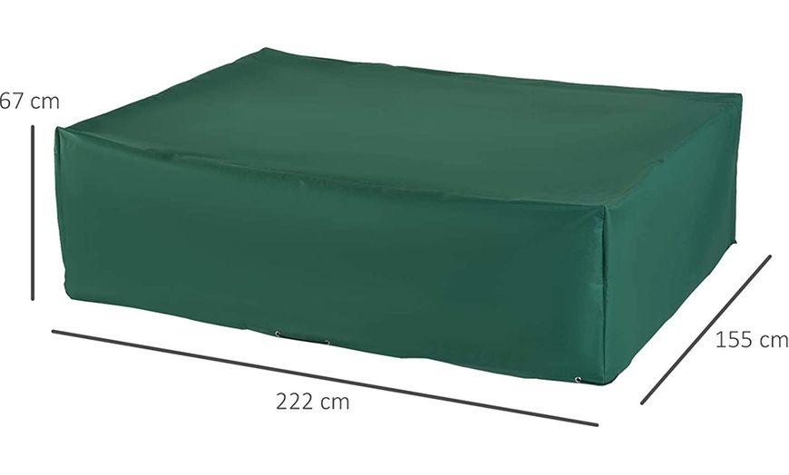 Image 27: Outsunny Outdoor Waterproof Furniture Covers