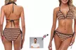 Personalisierbarer Bikini mit Foto-Symbolen von Justyling (bis zu 80%sparen) - Second Medium
