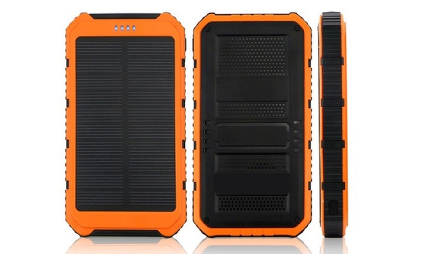 Image 3: 10000mAh Solar Powerbank