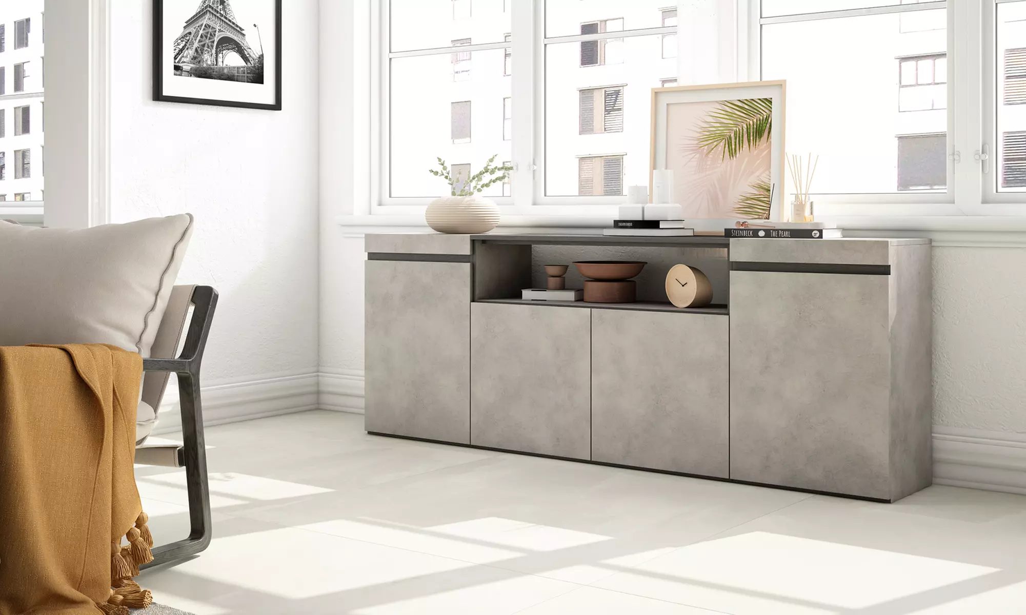 Sideboard mit großem Stauraum