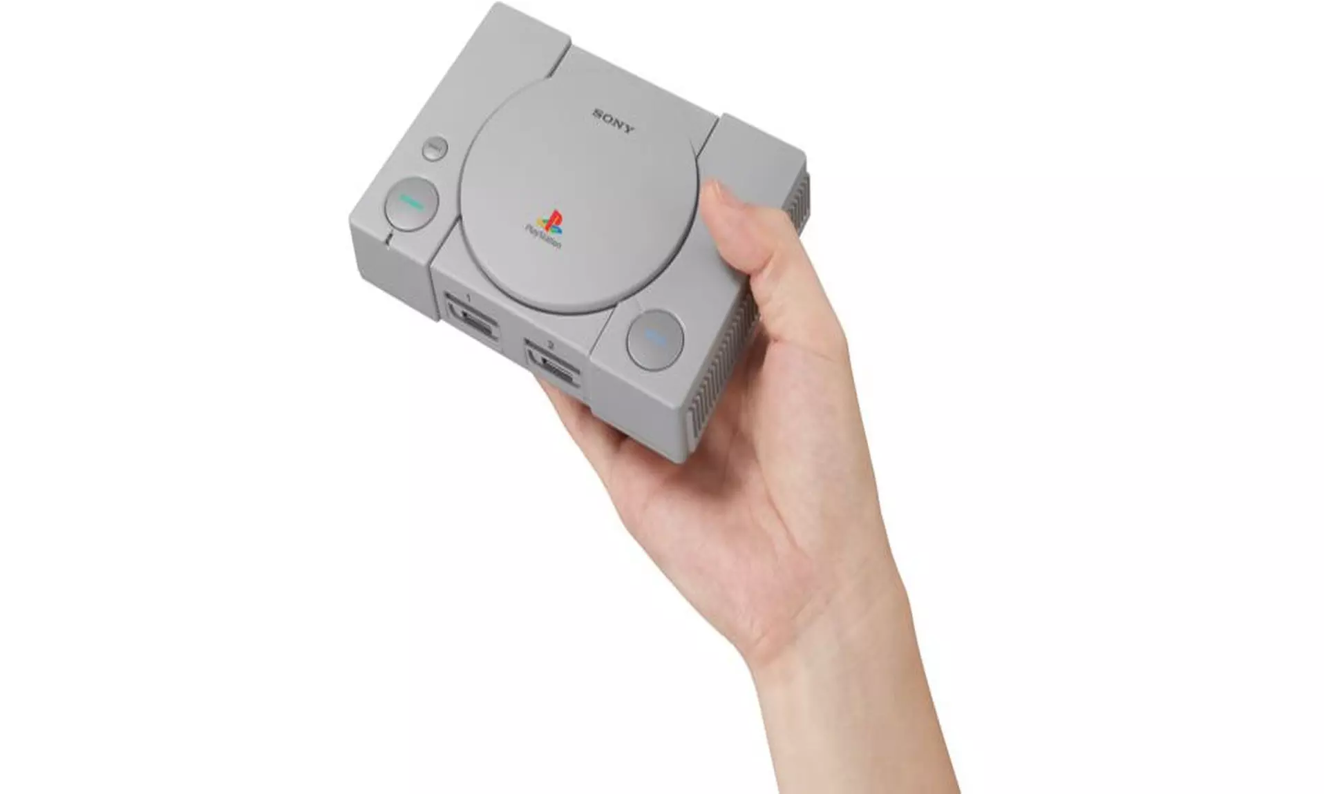 Sony PlayStation Classic Plug-and-Play Mini Console with 20 Built-In Games - Second Medium