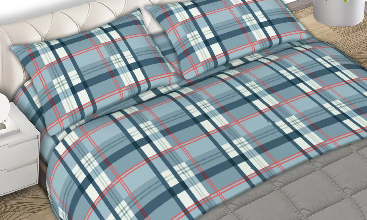 Completo lenzuola in morbida flanella, Anti-Pilling