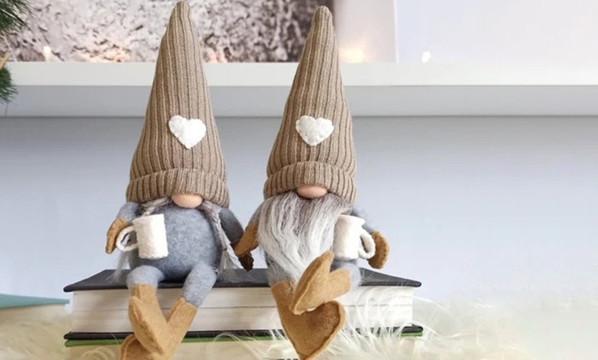 Image 2: One or Two Coffee Bar Gonk Plush Gnomes