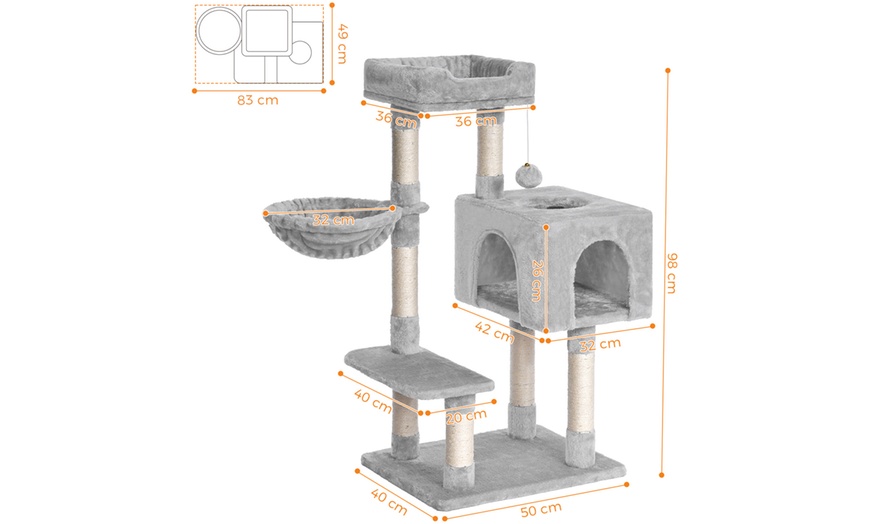 Image 20: Katten krabpaal toren 