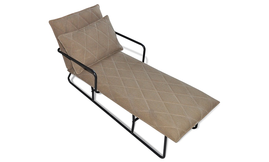 Image 2: Chaise longue avec accoudoir