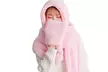 Écharpe, capuche et gants : 3 en 1 combinés - Second Medium