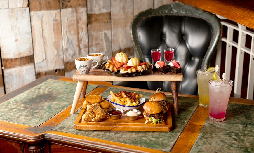 Image 2: Boozy Afternoon Tea for Two with Choice of a Cocktail or Prosecco