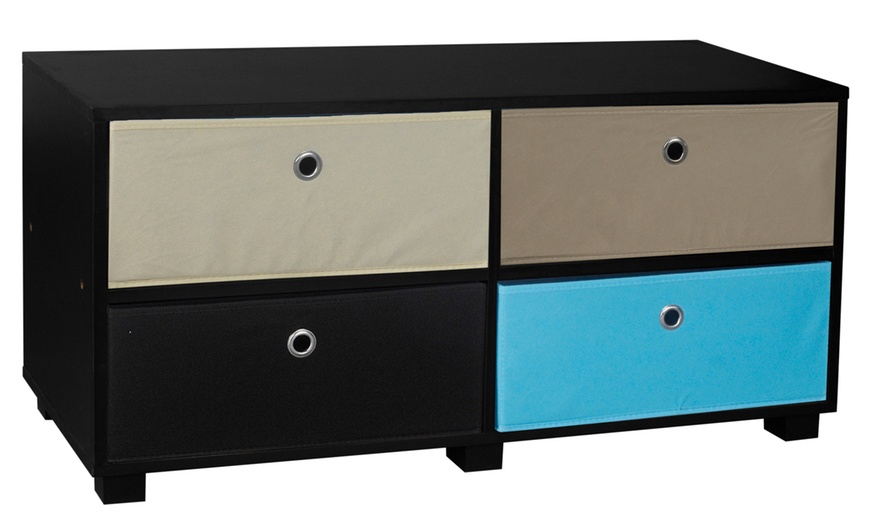 Image 17: TV Stand with Optional Drawers