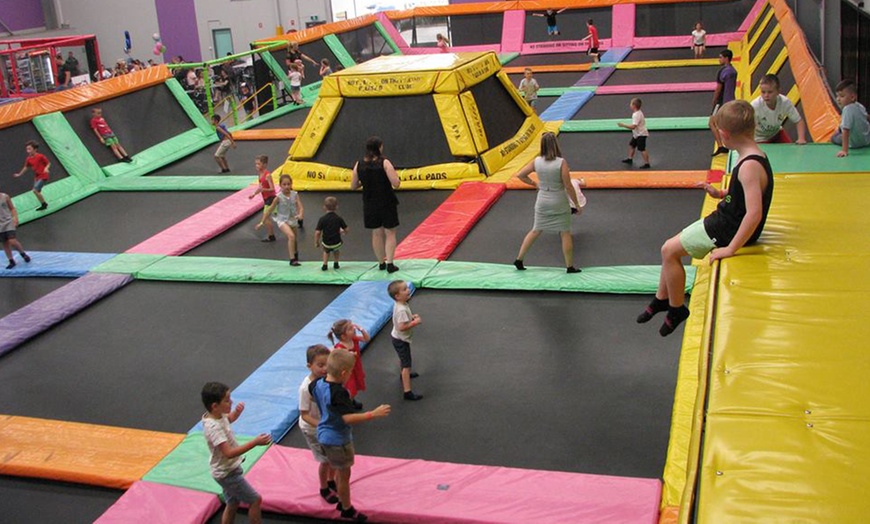 Image 1: One-Hour Trampoline Park Entry