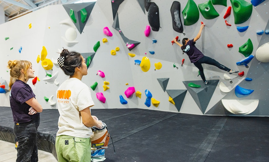 Image 1: Experience Bouldering with One Day Pass & Rental Gear for 1, 2, or 4