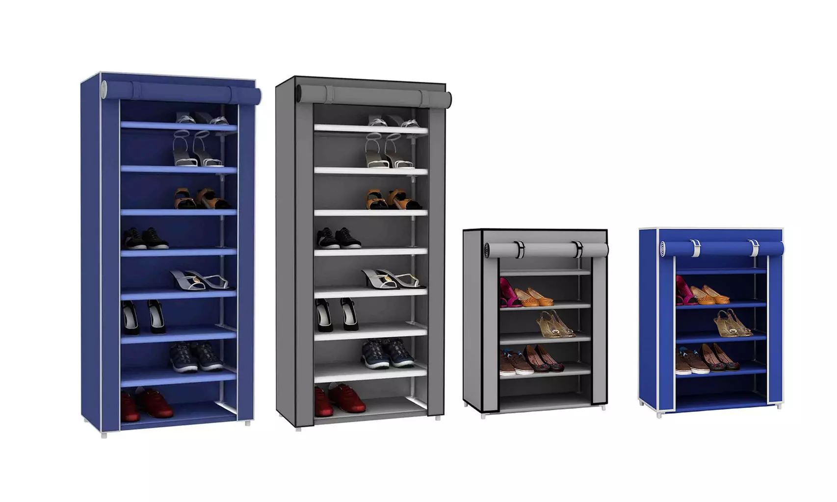 Sunbeam Shoe Closet with Dust-Free Cover - Primary Image