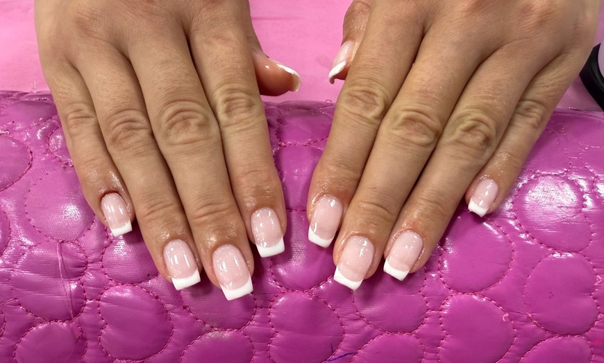 Image 12: Haircut, Wash & Blow-dry w/w/o Hot Oil, Root Color, Mani-Pedi or Combo