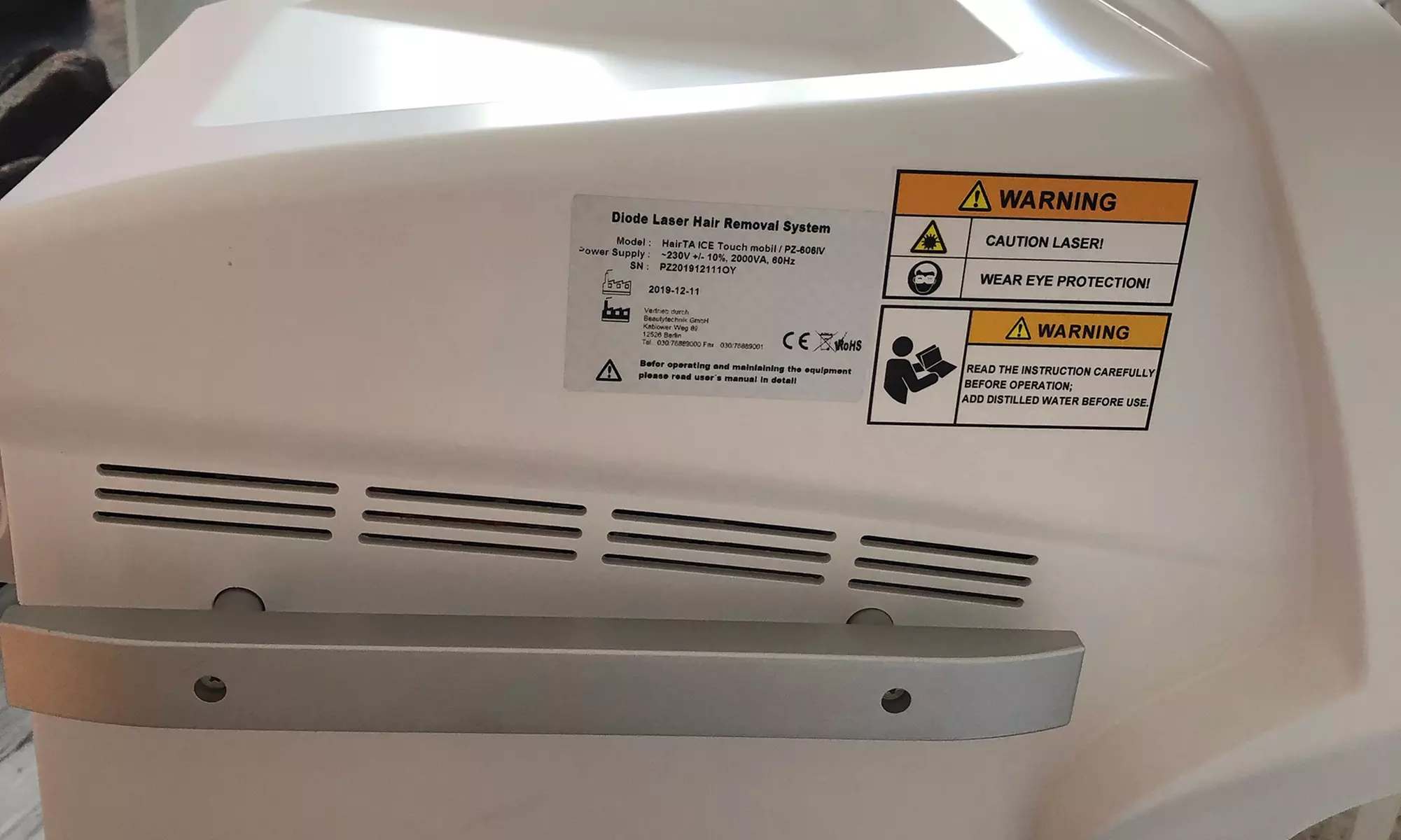 Tschüss Härchen! Hol dir den glatten Look mit 3x oder 5x Diodenlasern