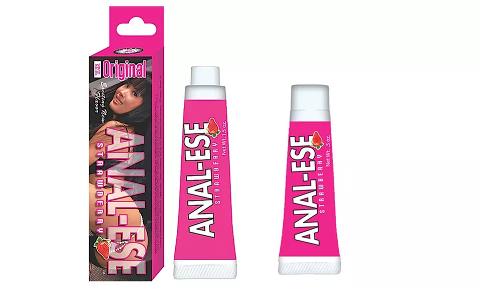 Anal-Ese Cream Strawberry Flavor - Primary Image