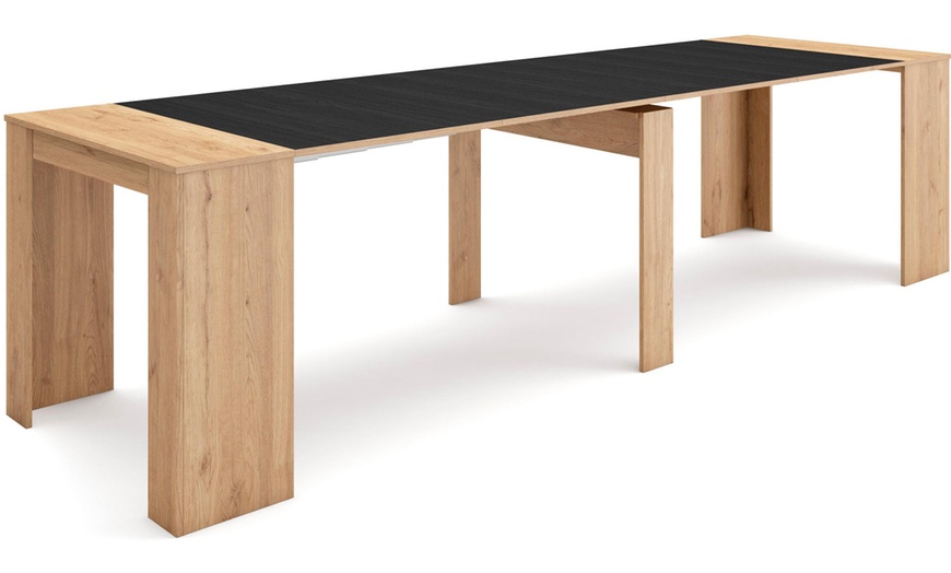 Image 26: New Table console extensible, Accueille jusqu'à 6 et 14 personnes En différentes couleurs