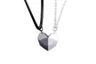 1 ou 2 colliers avec demi-coeur magnétique, livraison offerte - Image 2