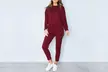 1 ou 2 ensembles sweat et pantalon avec deux bandes latérales, collection "Romy " - Second Medium