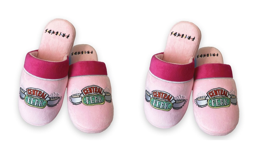 Image 3: Friends Theme Women's Slippers