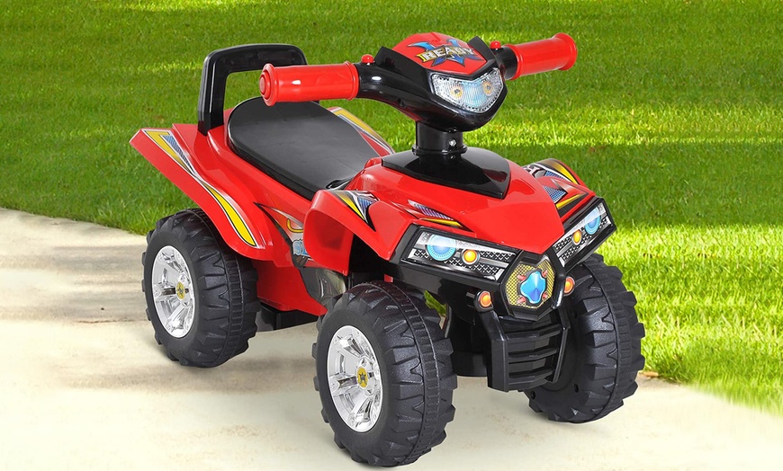 Image 1: HomCom Kids Quad Bike Ride-on