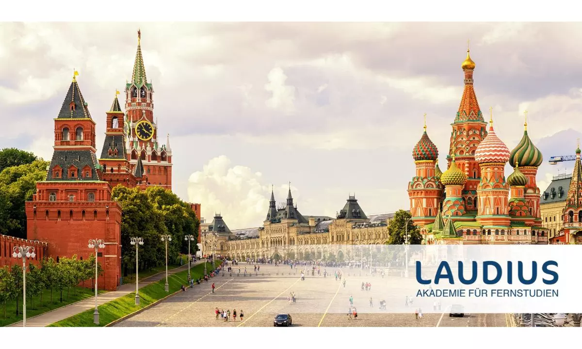 Online-Sprachkurs Russisch A1 für Anfänger, optional mit Fernlehrerbetreuung, von Laudius (bis zu 93% sparen*) - Primary Image