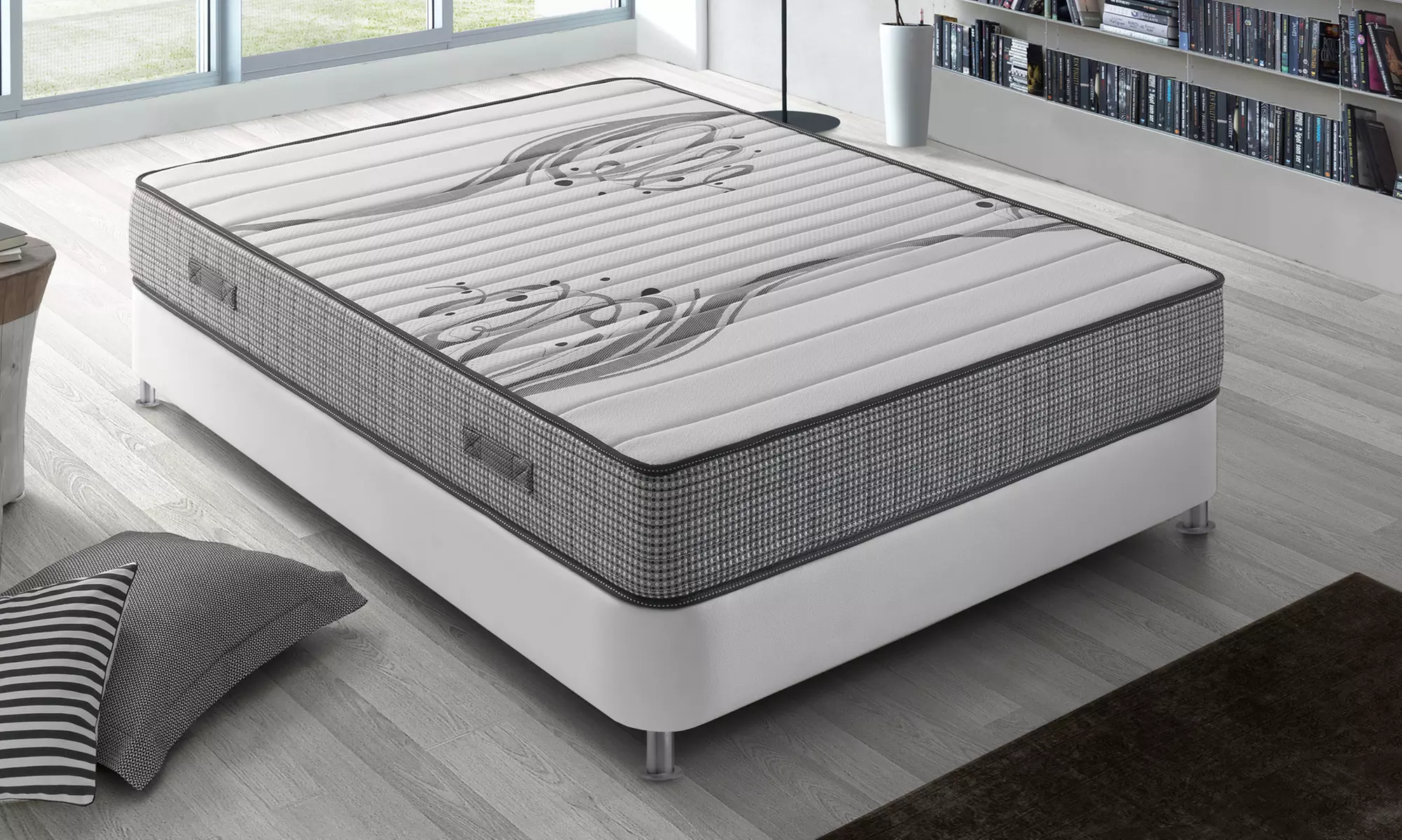 Matelas à mémoire de forme Boston, fabriqué en Espagne, dimensions au choix - Primary Image