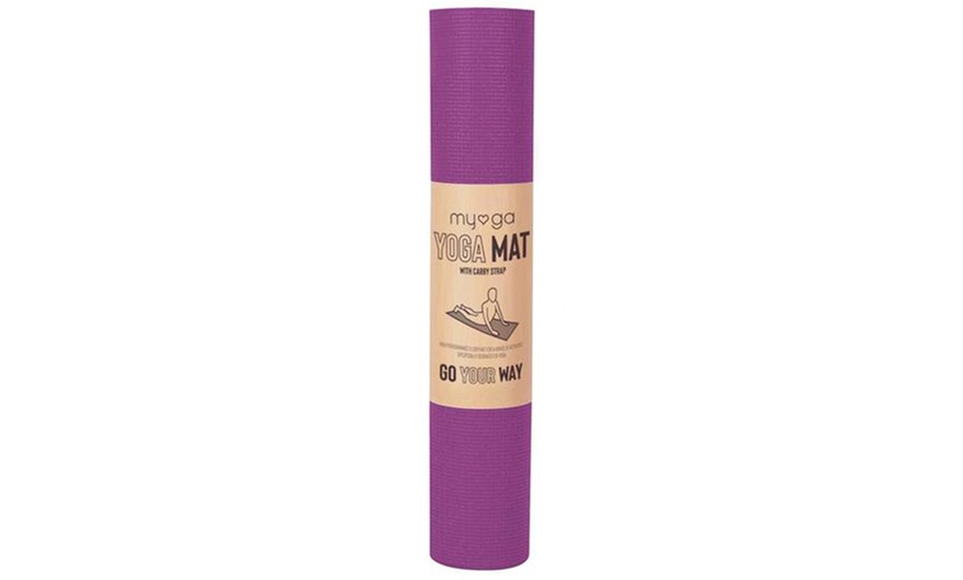 Image 2: Rubber Yoga Mat