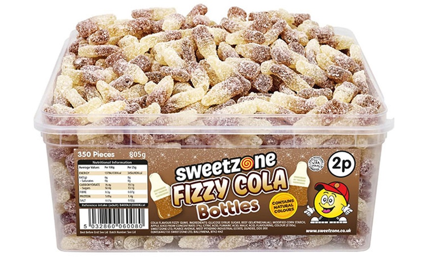 Image 2: 70, 100 or 350 Sweetzone Halal Giant Sweet Tub in Different Flavours