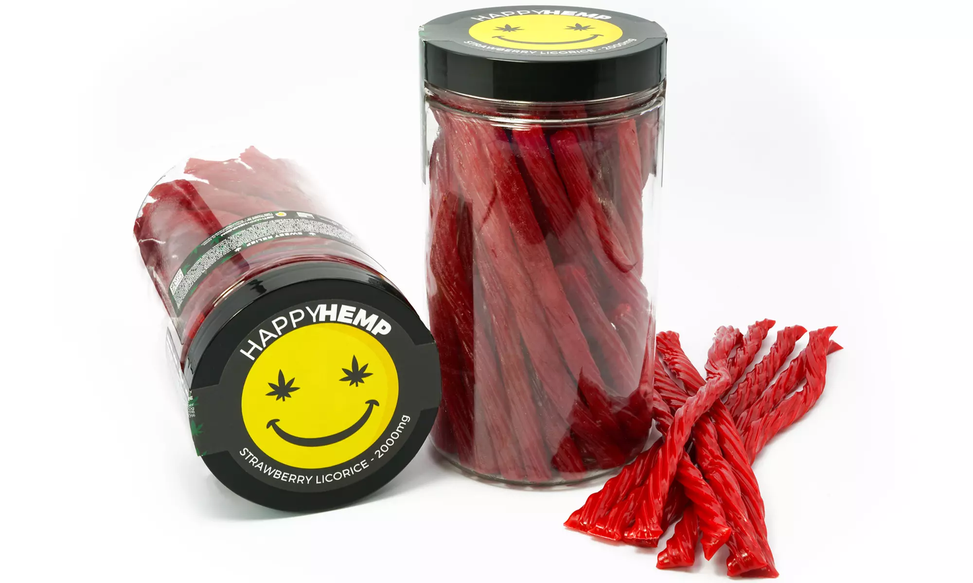 Happy Hemp CBD Infused Strawberry Licorice - Primary Image