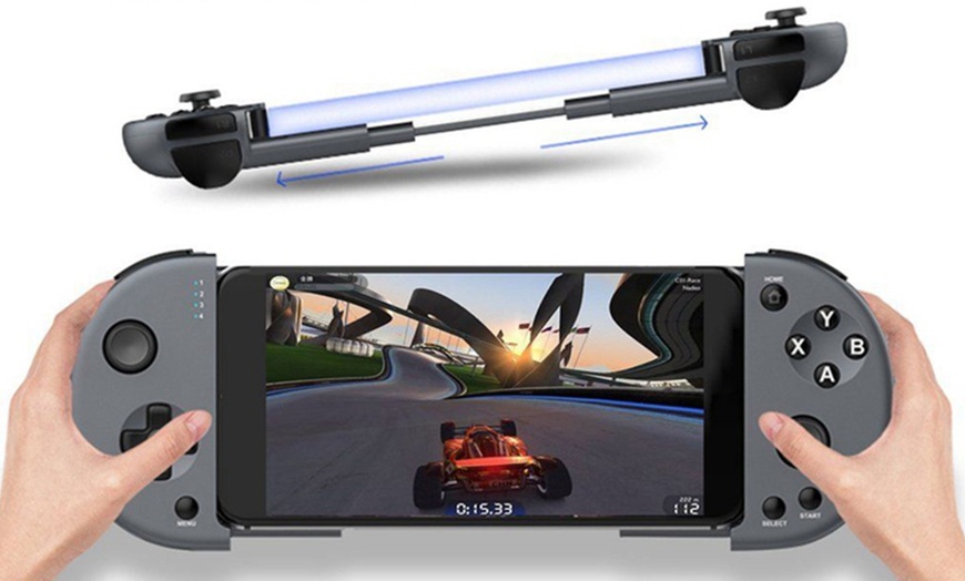 Image 3: Telescopic Gamepad for Smartphone