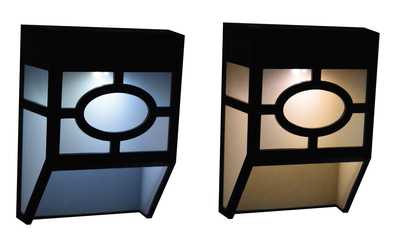 Solar-Powered Fence Light