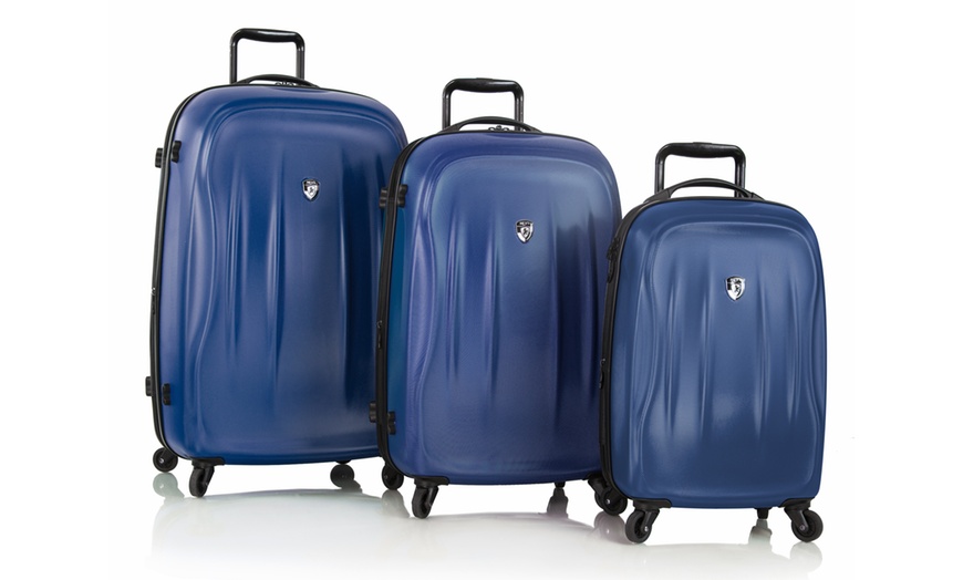 Image 2: 3-Piece Duraflex Suitcase Set