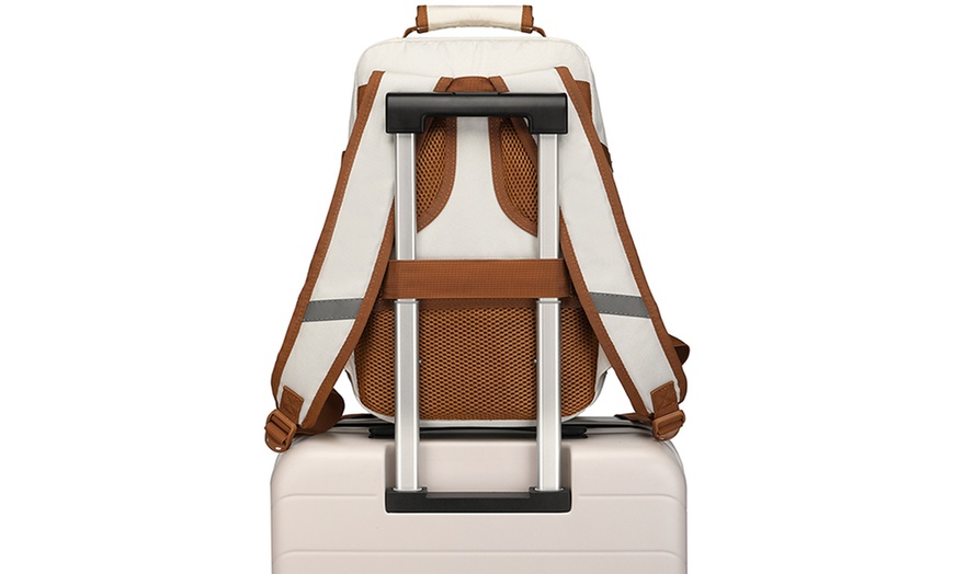 Image 7: Rugzak voor je handbagage tijdens het reizen