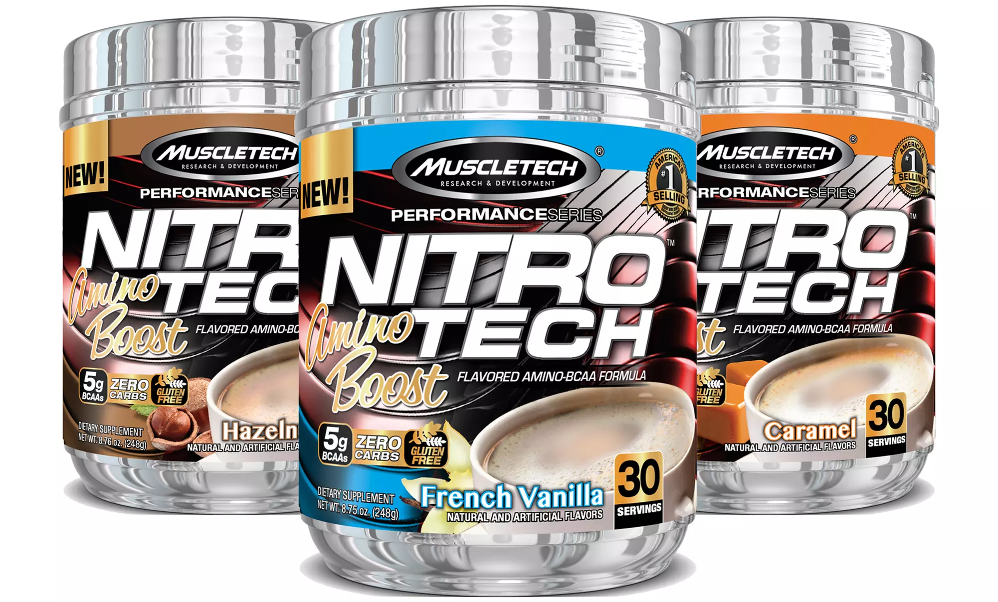 Nitro Tech Amino Boost Supplements (30 Servings) - Primary Image