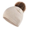 Image 2: 1 o 2 gorros con piedras de cristal para invierno