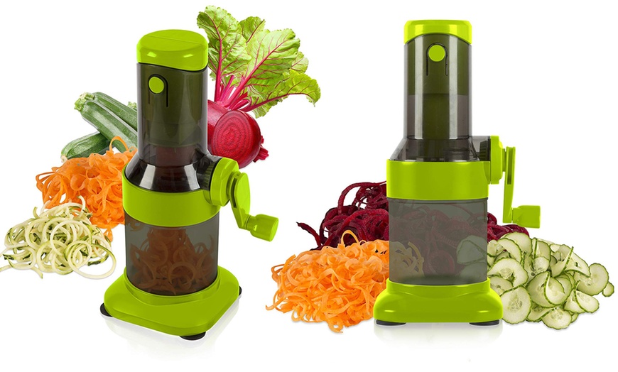 Image 1: Tower Spiralizer and Grater