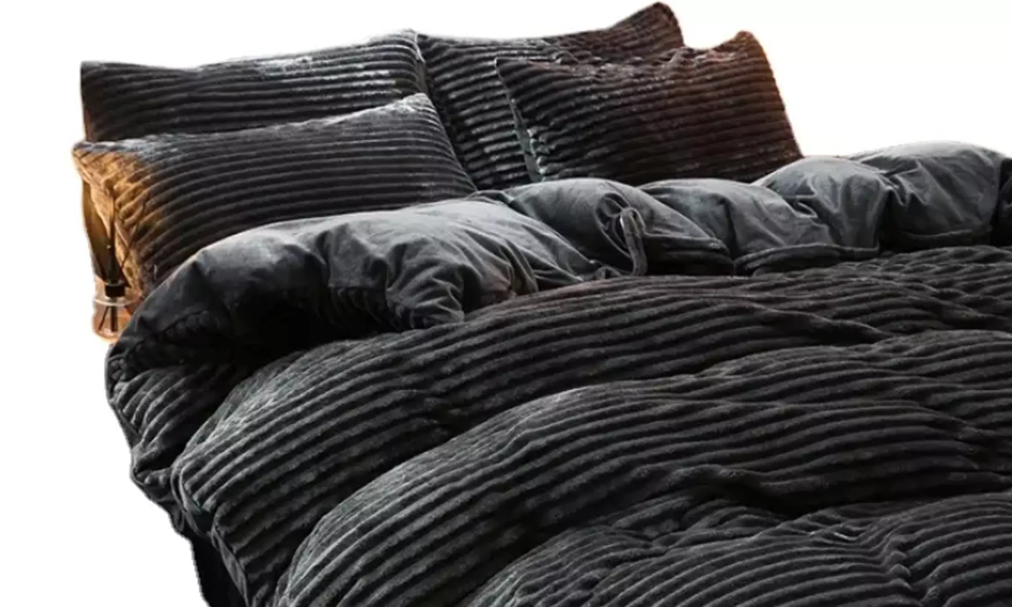 Couette "Coton Club" Sampur en velours côtelé