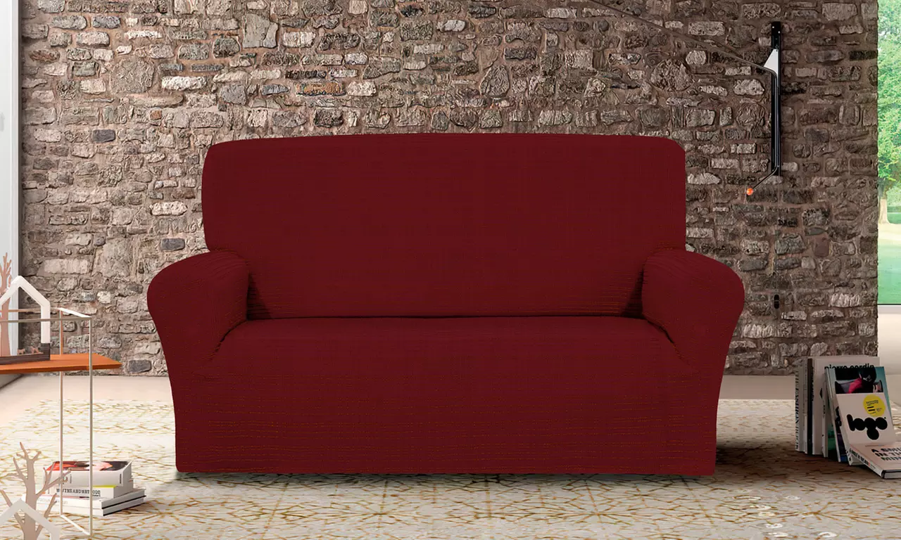 Copridivano jacquard elasticizzato Fanny Made in Italy