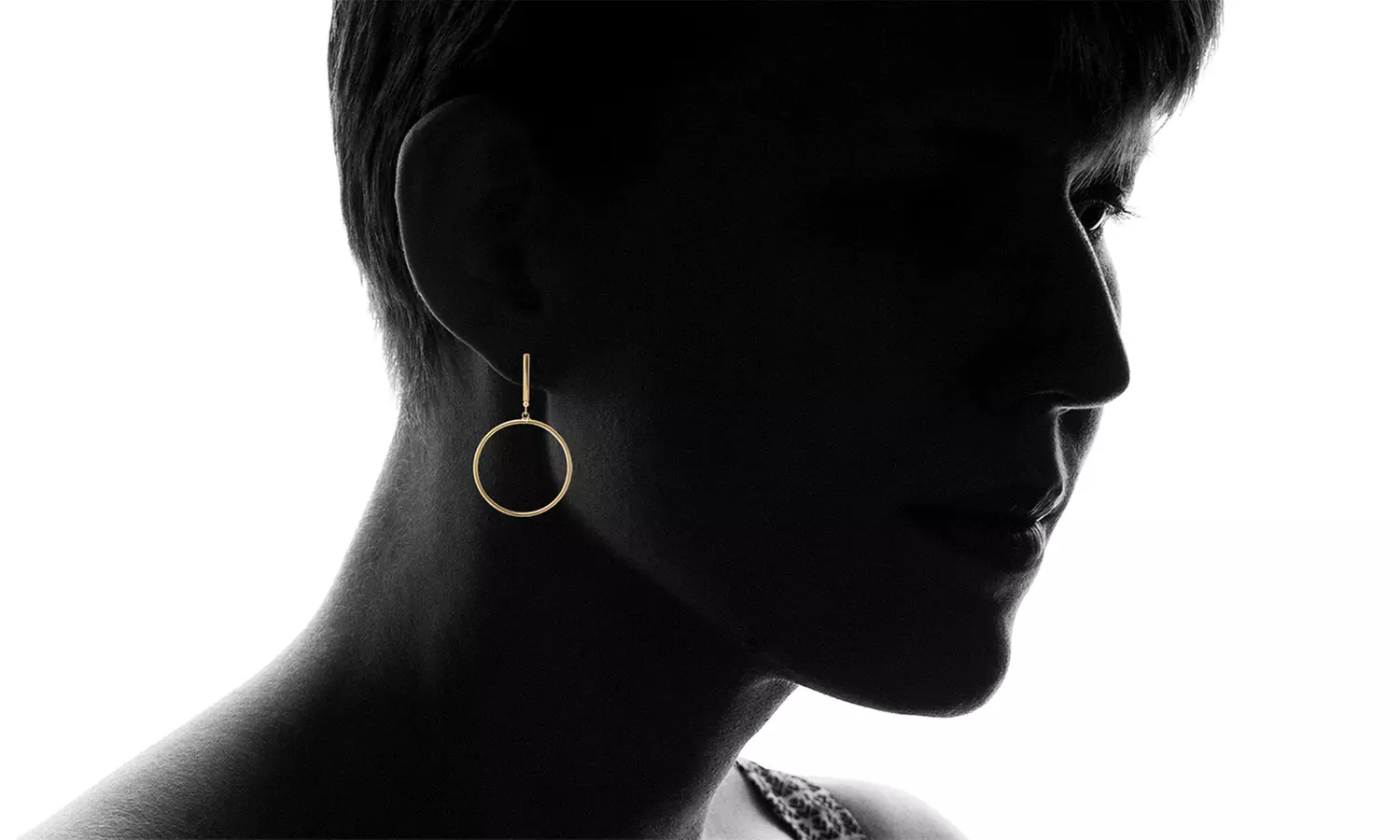 Clearance: Nina and Grace Women's Circle-Drop Post Earrings - Second Medium