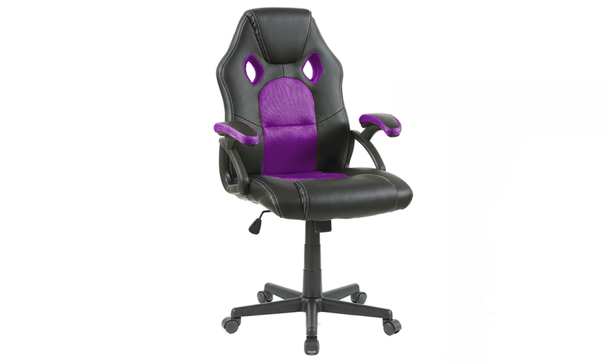 Image 13: Racing-Style Office Chair