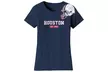 Women's Fitted Distressed Football Helmet T-Shirts. Plus Sizes Available. - Second Medium