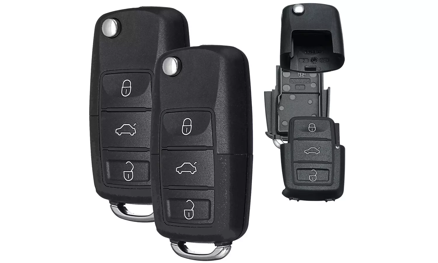 One, Two or Three Car Key Safe Stash Car Fobs