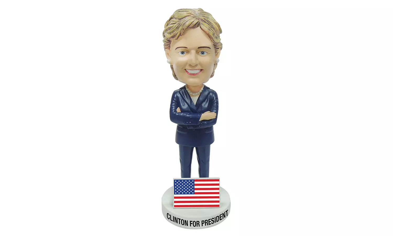 Hillary Clinton or Donald Trump for President Bobblehead - Second Medium