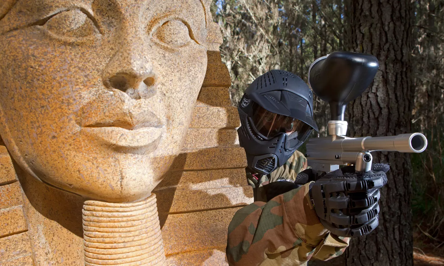 Paintball Game + Equipment