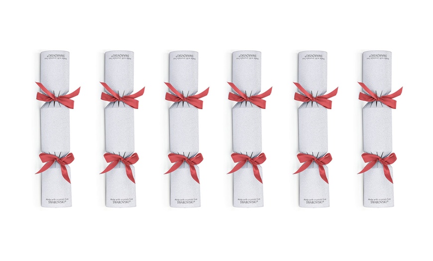 Image 5: Six-Pack of Christmas Crackers Made with Crystals from Swarovski®