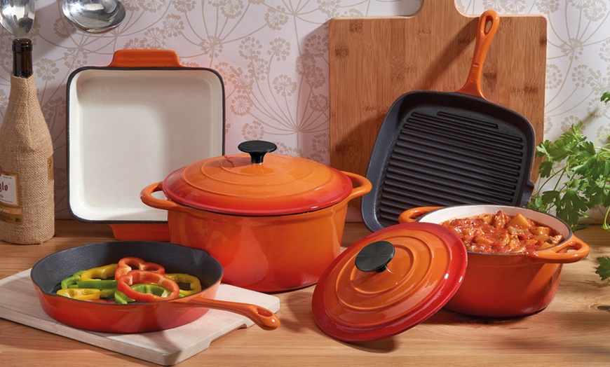 Image 13: Cast Iron Pan Sets